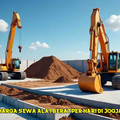 Panduan Memilih Harga Sewa Alat Berat di Jogja untuk Proyek Anda